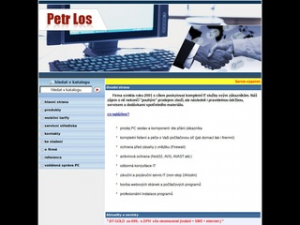 Petr Los - kompletní IT služby, tvorba webových stránek Benešov