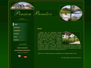 Penzion Benešov - celoroční ubytování