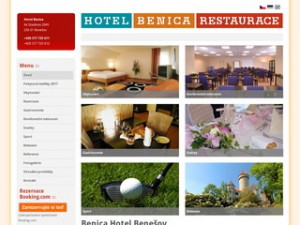 Hotel Benica - ubytování, restaurace Benešov
