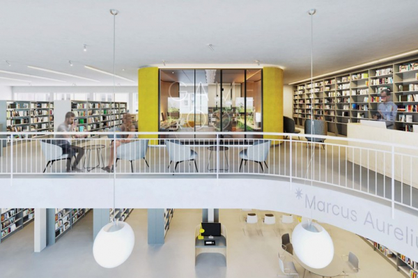 Městská knihovna Benešov se díky přestavbě promění v komunitní centrum