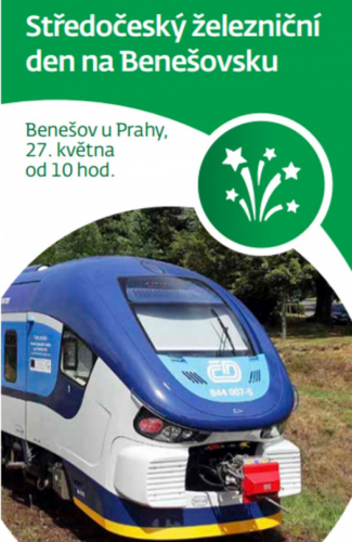 Přijďte si užít Středočeský železniční den v Benešově